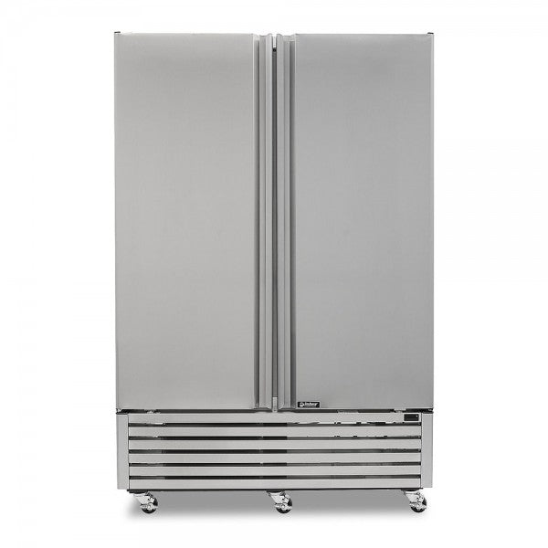 Refrigerador Acero Inoxidable Imbera VRD-43 - 2  Puertas Solidas -1024715